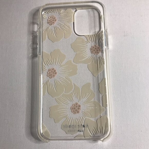 Kate Spade Protective Hardshell Case for iPhone 11 Pro - Hollyhock Floral - Picture 6 of 8